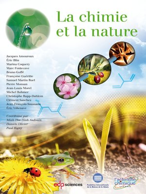 cover image of La chimie et la nature